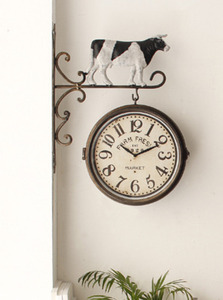 팜프레쉬 젖소 양면시계, 벽시계