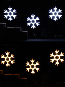 크리스마스 트리 장식 화이트 투명선 전구 - 2color (LED 120P)